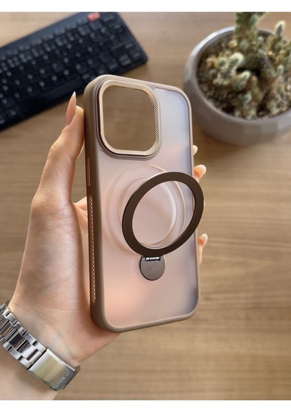 iPhone 14 Pro Standlı ve Magsafe Kılıf SOOCASE622