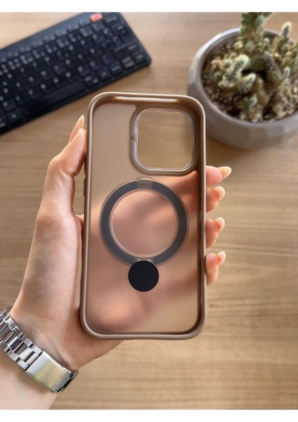 iPhone 14 Pro Standlı ve Magsafe Kılıf SOOCASE622