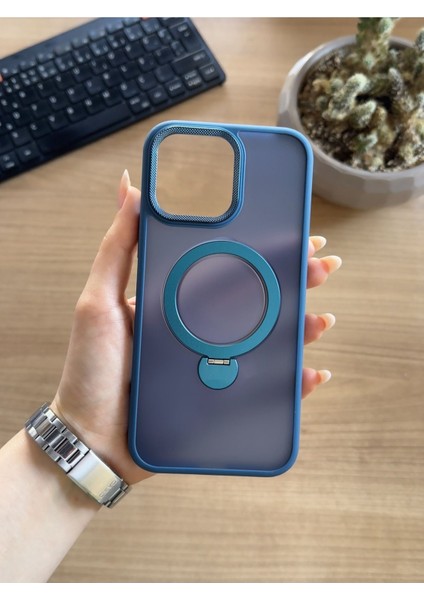 iPhone 16 Pro Max Standlı ve Magsafe Kılıf SOOCASE622