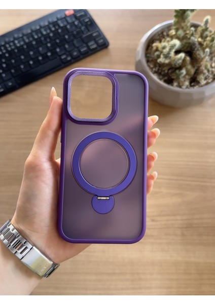 iPhone 13/14 Standlı ve Magsafe Kılıf SOOCASE622