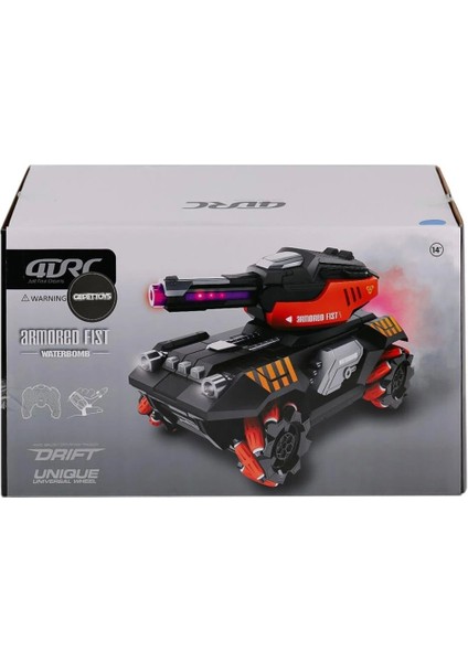 Nessiworld 4D-Y11 Kumandalı Sesli Işıklı Drift Tank