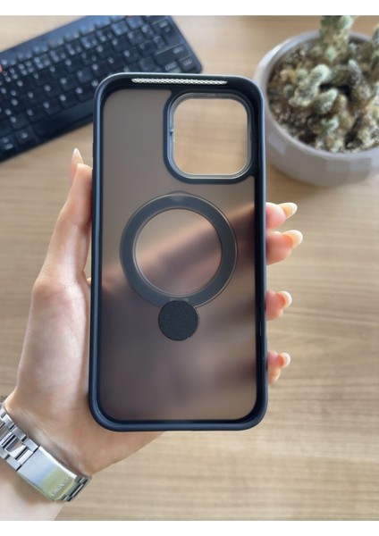 iPhone 16 Pro Max Standlı ve Magsafe Kılıf SOOCASE622