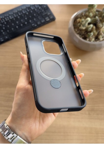 iPhone 16 Pro Max Standlı ve Magsafe Kılıf SOOCASE622