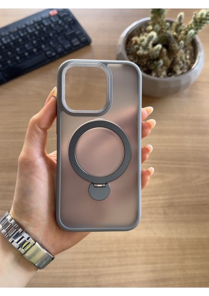 iPhone 15PRO Standlı ve Magsafe Kılıf SOOCASE622