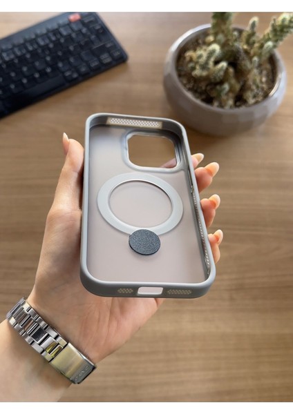 iPhone 15PRO Standlı ve Magsafe Kılıf SOOCASE622