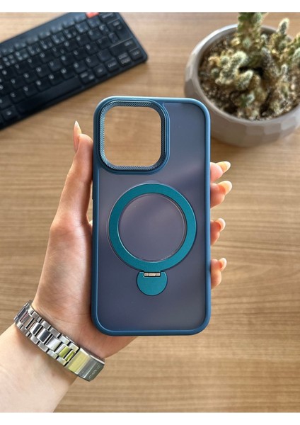 iPhone 14 Pro Standlı ve Magsafe Kılıf SOOCASE622