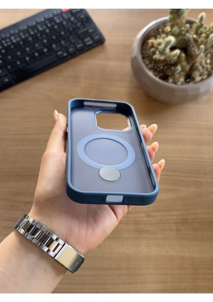 iPhone 14 Pro Standlı ve Magsafe Kılıf SOOCASE622