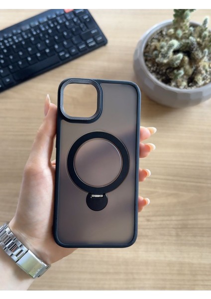 iPhone 12/12 Pro Standlı ve Magsafe Kılıf SOOCASE622