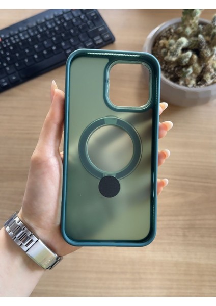iPhone 16 Pro Max Standlı ve Magsafe Kılıf SOOCASE622