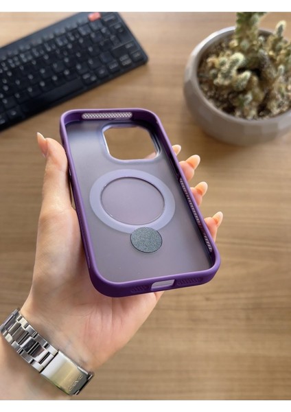 iPhone 15PRO Standlı ve Magsafe Kılıf SOOCASE622