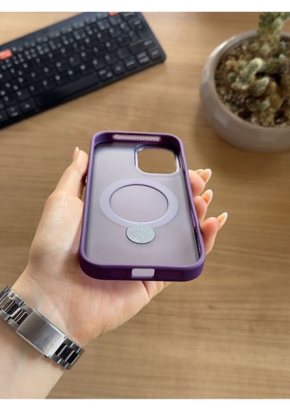 iPhone 16 Standlı ve Magsafe Kılıf SOOCASE622
