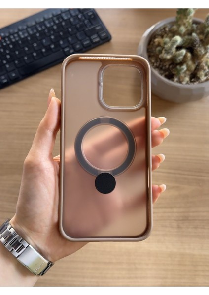 iPhone 16 Pro Max Standlı ve Magsafe Kılıf SOOCASE622