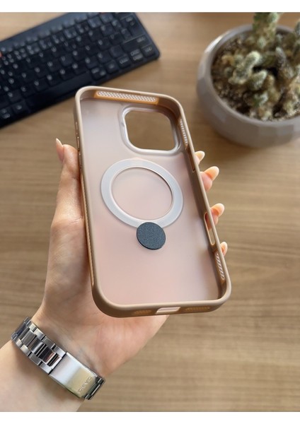 iPhone 16 Pro Max Standlı ve Magsafe Kılıf SOOCASE622