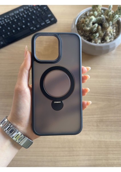 iPhone 14 Pro Max Standlı ve Magsafe Kılıf SOOCASE622