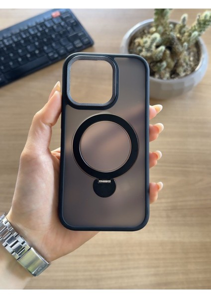 iPhone 15PRO Standlı ve Magsafe Kılıf SOOCASE622