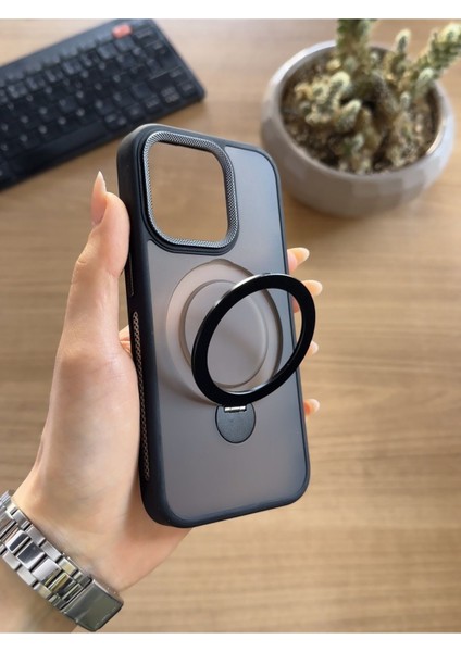 iPhone 15PRO Standlı ve Magsafe Kılıf SOOCASE622