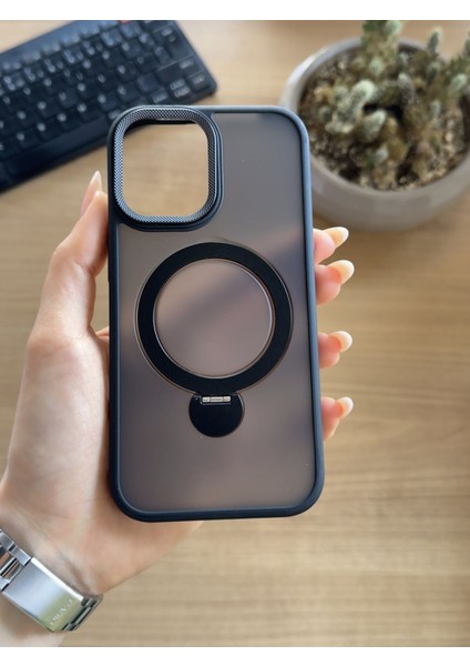 iPhone 16 Pro Standlı ve Magsafe Kılıf SOOCASE622