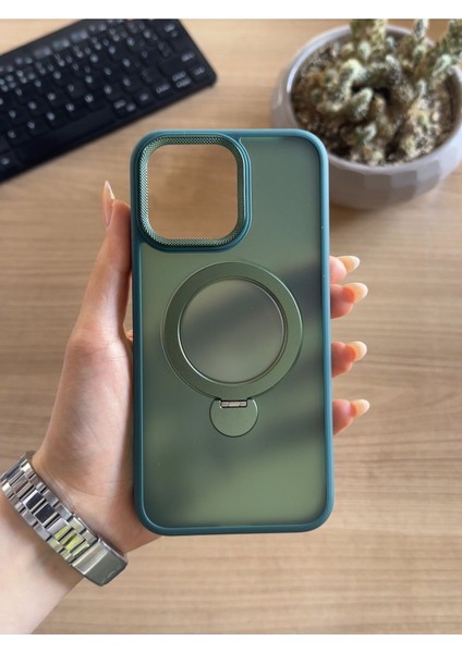 iPhone 14 Pro Max Standlı ve Magsafe Kılıf SOOCASE622