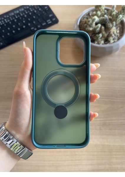 iPhone 14 Pro Max Standlı ve Magsafe Kılıf SOOCASE622