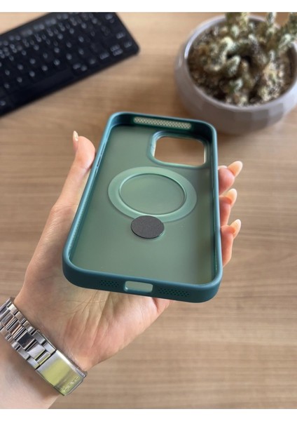 iPhone 14 Pro Max Standlı ve Magsafe Kılıf SOOCASE622
