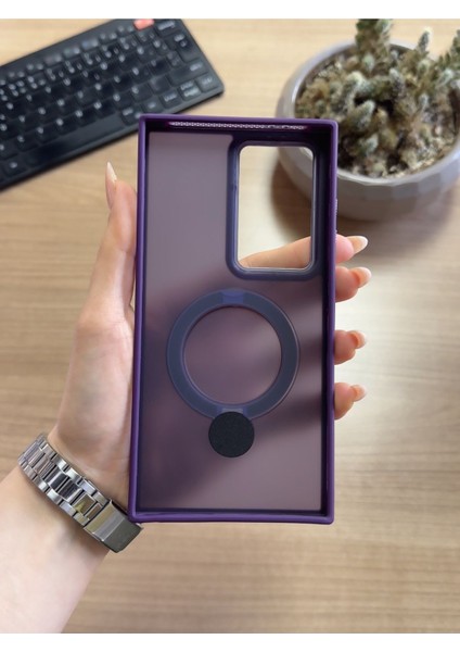 Samsung S24 Ultra Standlı ve Magsafe Kılıf SOOCASE622 fiyatları