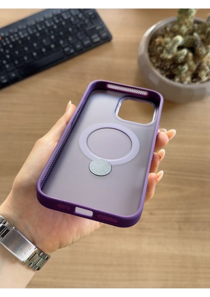 iPhone 16 Pro Max Standlı ve Magsafe Kılıf SOOCASE622