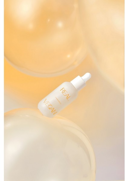 Real Vegan Vitamin Ampoule - NIASINAMID,B5,B7,B12,P ve C Vitaminleri Içeren Hiperpigmentasyon Karşıtı Ampul