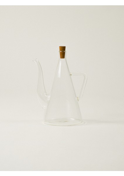 Yoder Borosilikat Cam Yağdanlık (500 Ml)