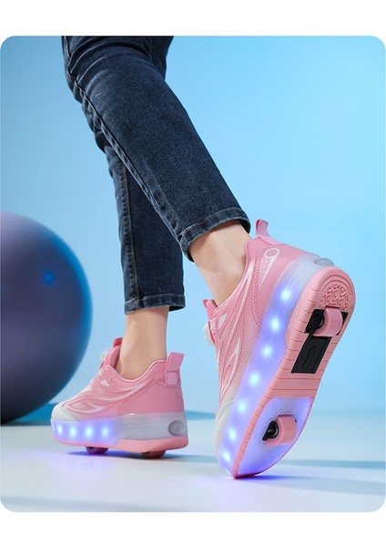 Dört Tekerlekli Paten Erkek Kız Çift Tekerlekli Spor Tekerlekli Paten (Yurt Dışından) fırsatları