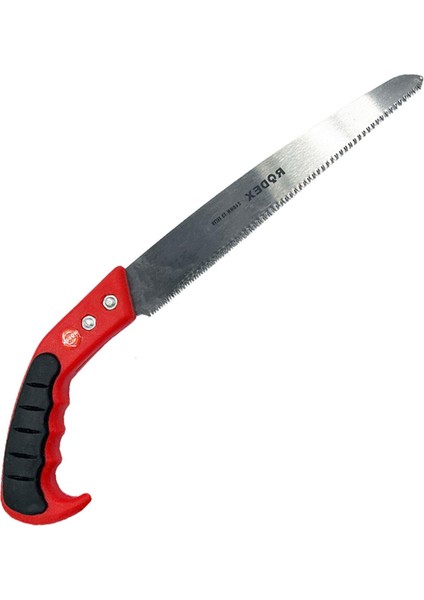 Budama Testeresi Kılıflı 300 mm Çelik Düz Bahçe Ağaç Dal Bağ El Testeresi