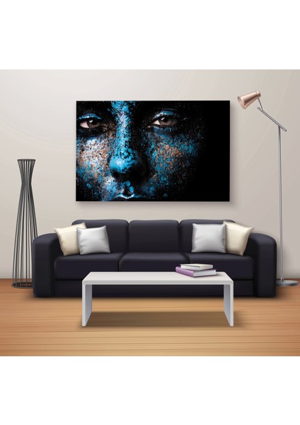 Marsilyan- Dekoratif Baskı Özel Tasarım Dikdödrtgen Kanvas Tablo 1443