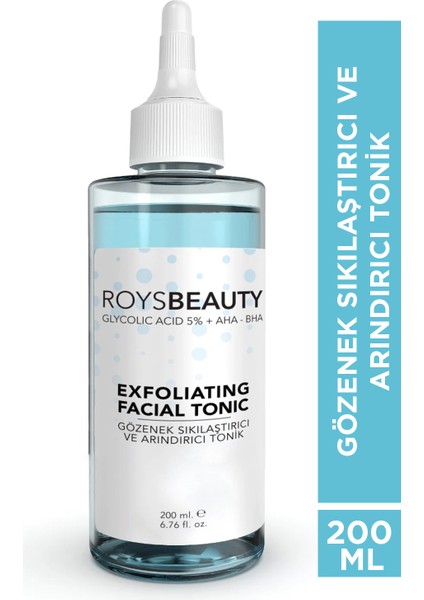 Canlandırıcı Etkili Glycolic Acid - Aha Yüz Bakım Toniği