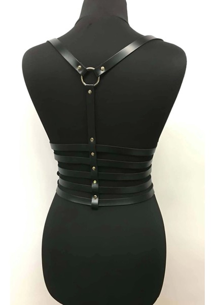 Sıralı Zincir Detaylı Şık Deri Kemer modelleri