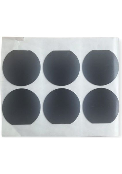 Çifttaraflı Köpük Bant Siyah 53MMX 50MM Çap Dairesel Özel Kesim ( 50 Adet)