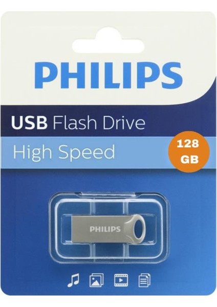 2.0 128GB Tek Port USB Flash Bellek (FM21UA128B/93-A)