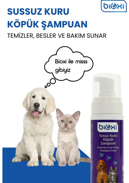 ® Susuz Kuru Köpük Şampuan 150 ml 5,07 Floz Köpük Pompalı