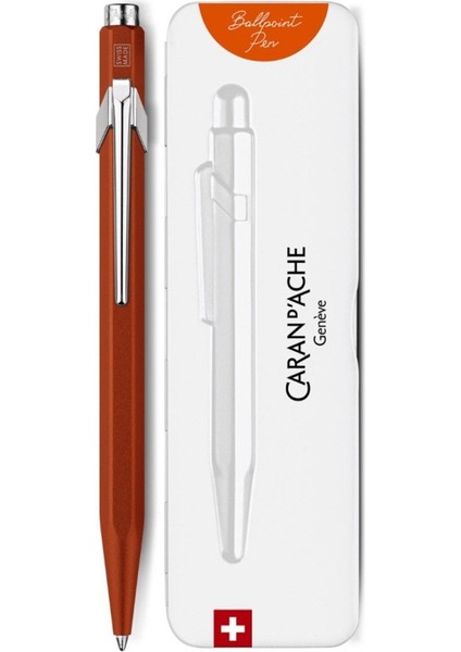 Caran Dache 849 Tükenmez Kalem Colormat-X Orange 849.776