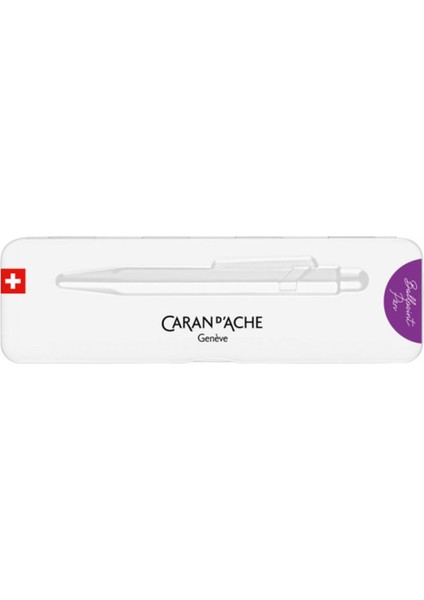 Caran Dache 849 Tükenmez Kalem Colormat-X Violet 849.605