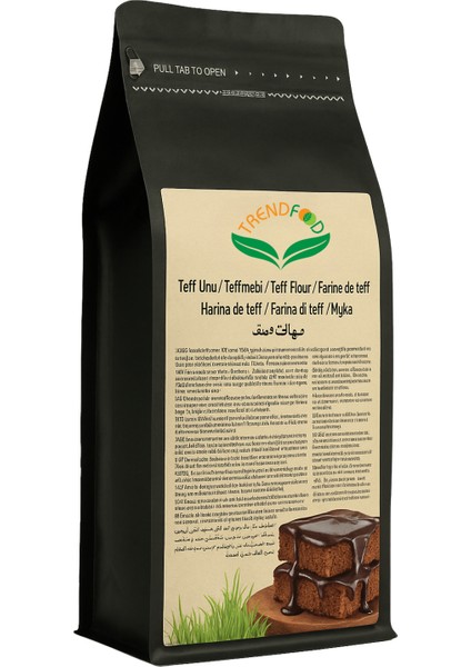 Teff Unu 500 gr| Glutensiz, Katkısız, Yüksek Proteinli | Diyet ve Vegan Dostu | Sağlıklı Tarifler Için Mükemmel
