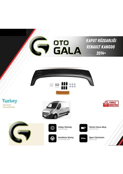 Kaput Rüzgarlığı Renault Master 2010-2014