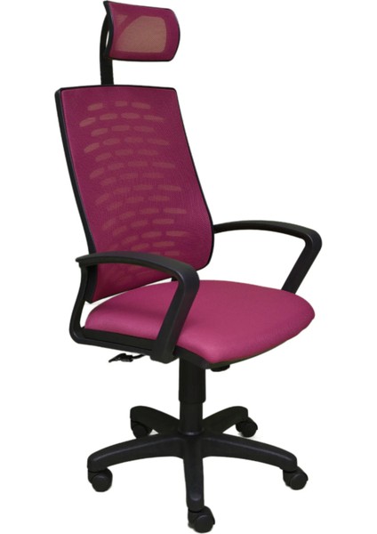 Nadia Siyah Fileli Plastik Yönetici Ofis Büro Bilgisayar Çalışma Koltuğu - Sandalyesi,yönetici Koltuğu,yönetici Sandalyesi,döner Sandalye,patron Koltuk