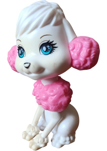 Vintage Mattel Süslü Köpek Figür Oyuncak & 10 cm