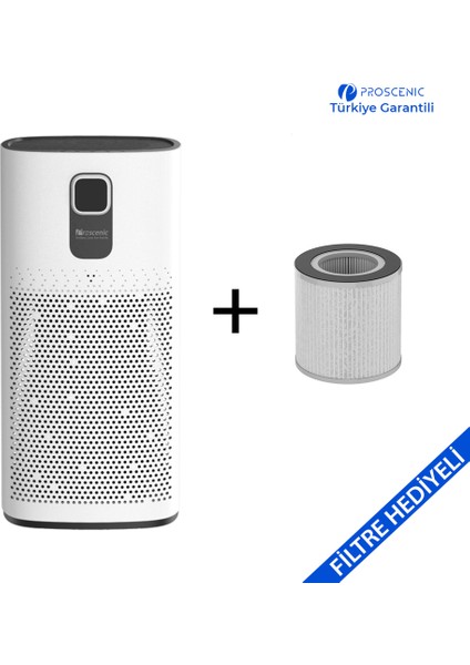 Air Purifier A9 Akıllı Hava Temizleyici 1 Adet Yedek Filtre Hediyeli ( Proscenic Türkiye Garantili )