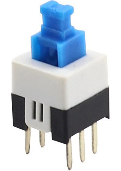 Tactile Push Buton Switch Düğme Anahtar 8x8 mm 6 Pin Bacaklı 100 Bin Kullanım Ömrü