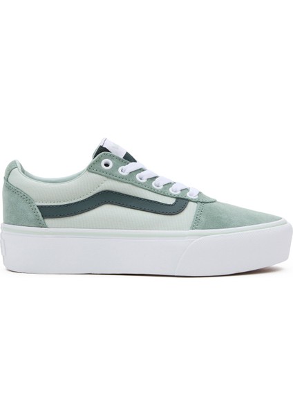 WM Ward Platform Yeşil Kadın Sneaker