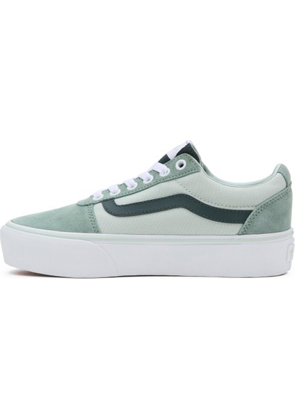WM Ward Platform Yeşil Kadın Sneaker