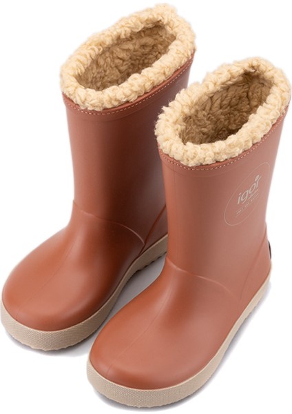 W10293 SPLASH DK BORREGUI Kiremit Kız Çocuk Yağmur Çizmesi