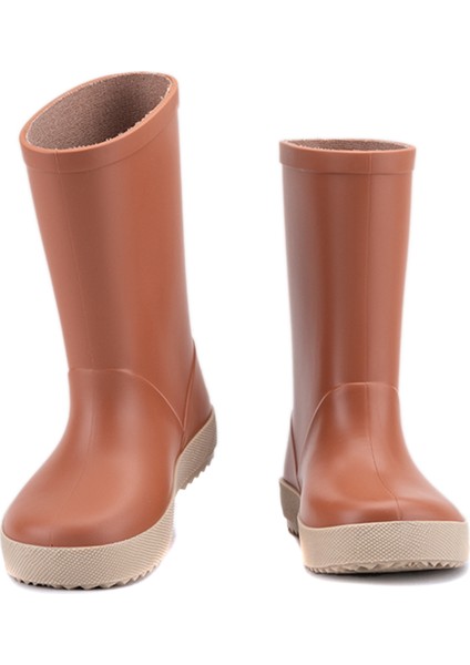 W10293 SPLASH DK BORREGUI Kiremit Kız Çocuk Yağmur Çizmesi