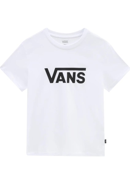 WM DROP V SS CREW-B Beyaz Kadın Kısa Kol T-Shirt