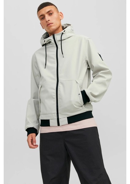 JCOCLASSIC JACKET HOOD NO Ekru Erkek Mont